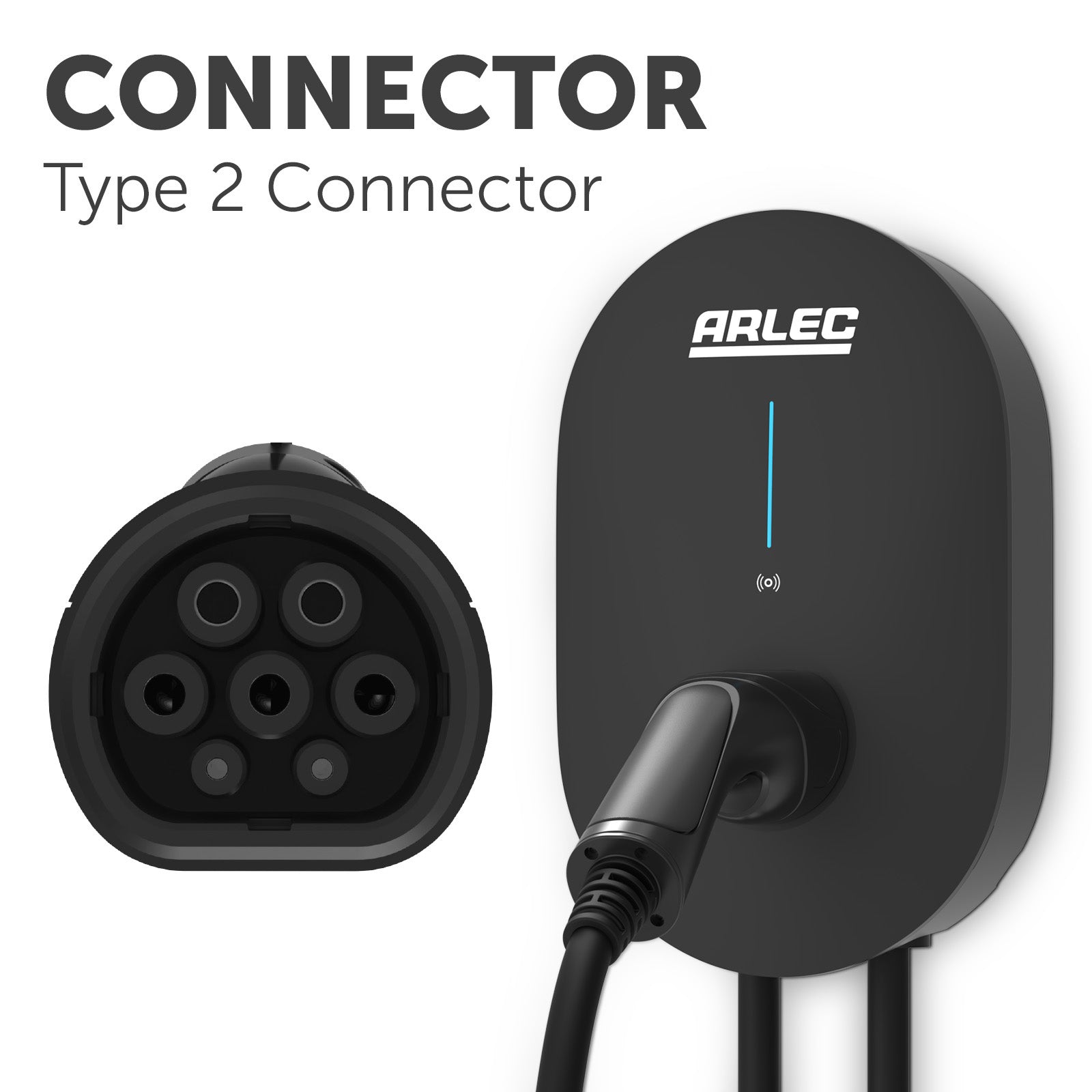 Arlec EV 7kW 32A Charger Single Phase Wall Mounted