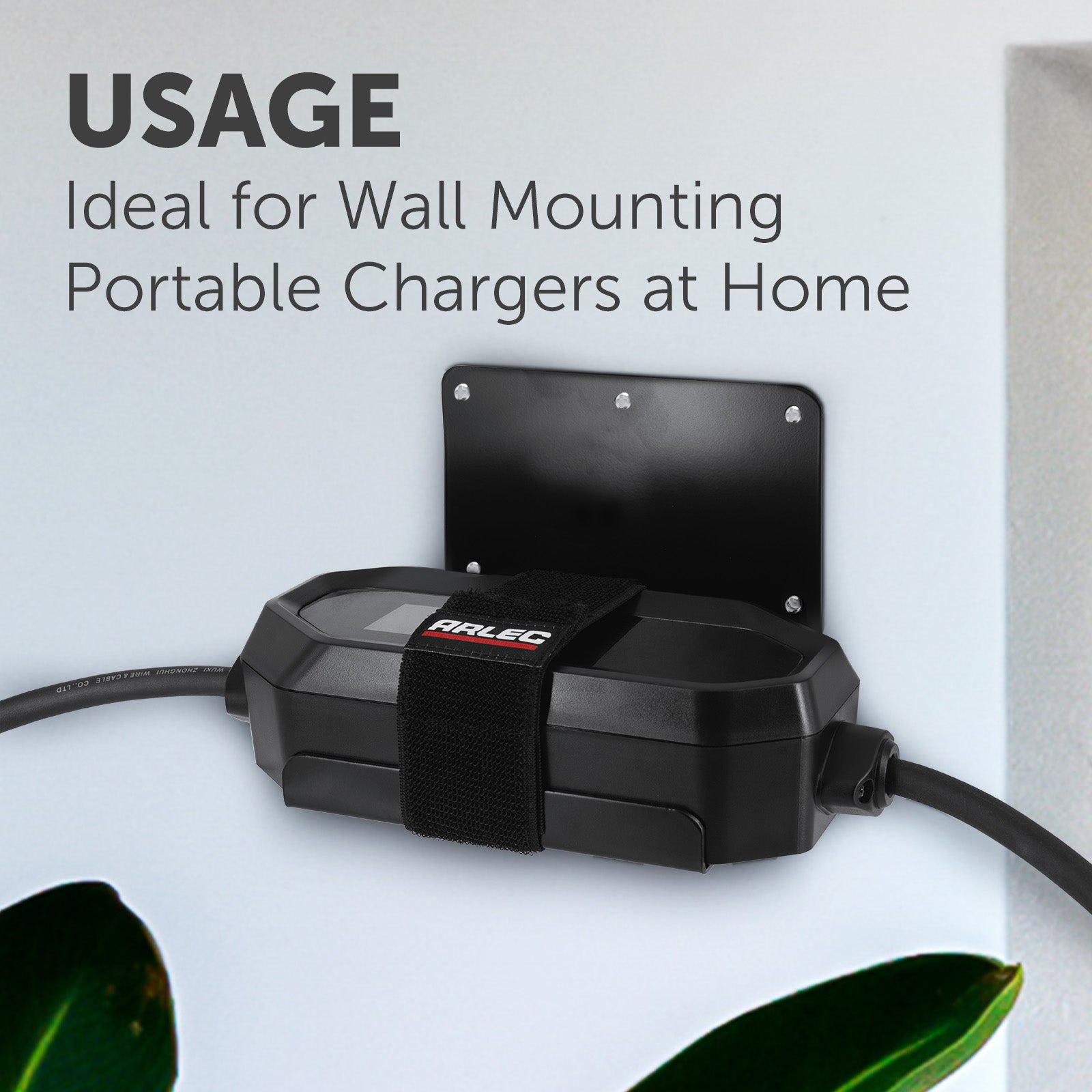 Arlec EV Portable Charger Wall Mount Bracket